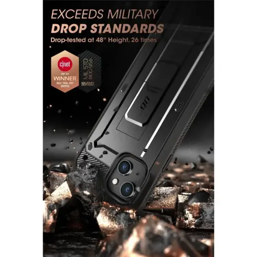 Supcase UNICORN BEETLE PRO IPHONE 13|14 BLACK Photo
