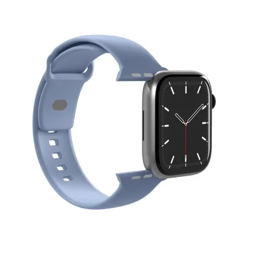 Puro Icon smartwatch strap for Apple Watch (38/40/41/42 mm) | Silicone | blue