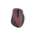 Hama MW-500 V2 Wireless Mouse with Battery - Burgundy Фото num