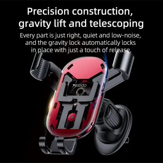 Yesido Gravity car holder C243 to air vent black Foto 5