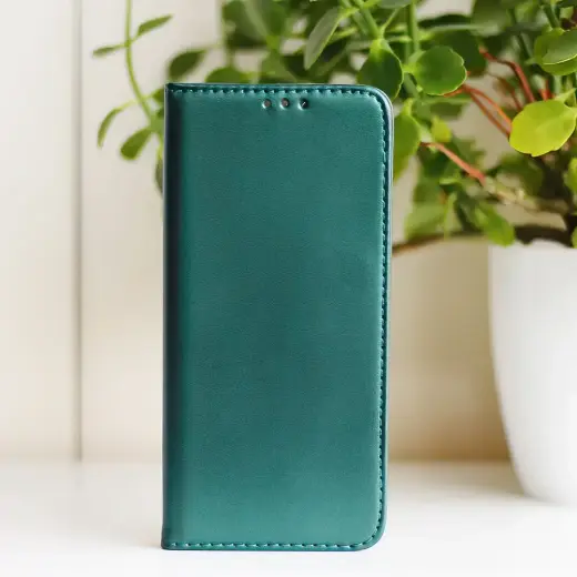 Smart Magnetic case for Samsung Galaxy S26 Plus dark green Foto 11