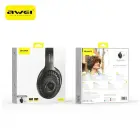 Over-Ear Wireless Headphones AWEI AT30 Bluetooth 6.0 Black — Foto 5