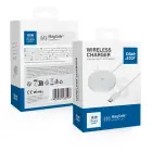 Wireless charger BLUE STAR Charing Pad 15w compatible with MagSafe white Foto 1