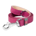WAUDOG natural leather dog leash 20 mm wide, 122 cm long pink Foto 1