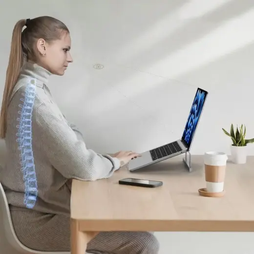 Tech-Protect ULS100 universal stand for laptops up to 16" - gray Фото num