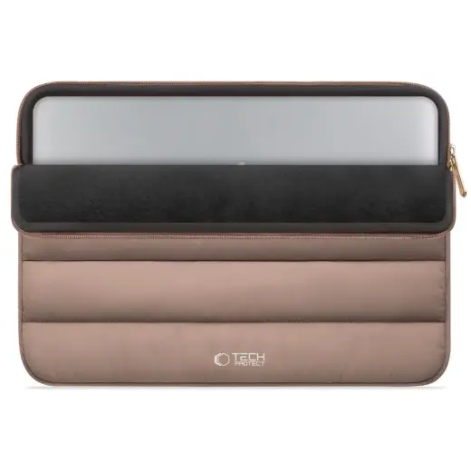 Tech-Protett Fluffy Laptop Bag 15-16 - Brown Photo