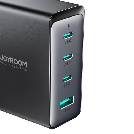 Joyroom JR-TCG05UK зарядное устройство | 140W | GaN | USB-C, USB-A | с проводом USB-C на USB-C в комплекте Фото num