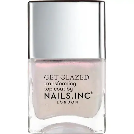 Nails.Inc, Smalto per Unghie, - Better on Top Get Glazed (Transforming Top Coat) 14 Ml