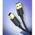UGREEN US135 USB 2.0 A-B printer cable, gold plated, 1.5m (black) Photo