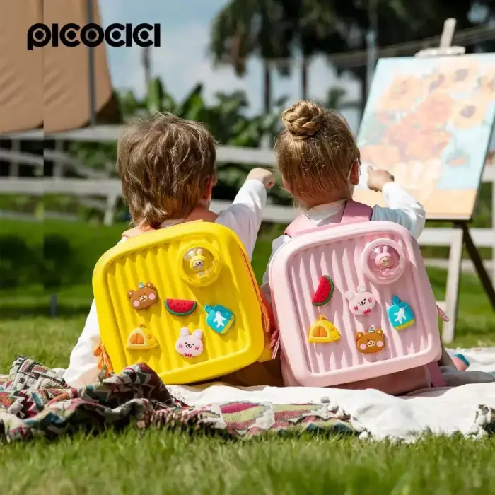 PICOCICI Travel Backpack k33 yellow Photo