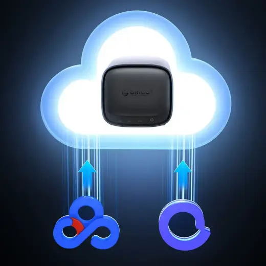 ORICO NAS MetaBox Pro Home network disk array - gray Фото num