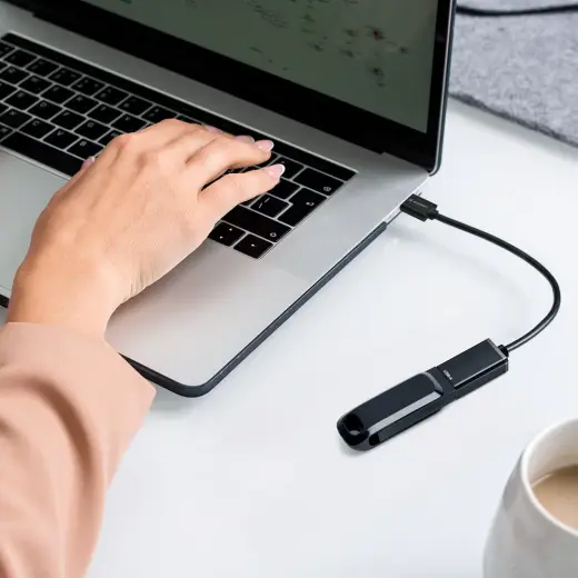 Wozinsky WOTGY1S USB-C 3.0 (male) - USB-A 3.0 (female) OTG Adapter - Black Фото num