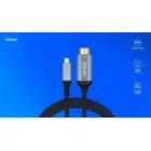 Kabelis SAVIO USB-C – HDMI 2.0B 3m — Foto 5