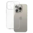 2 mm maciņš telefonam iPhone 16 Pro caurspīdīgs — Foto 1