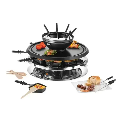 Unold Raclette Multi 4-in1 4in1 black Schwarz (48726)