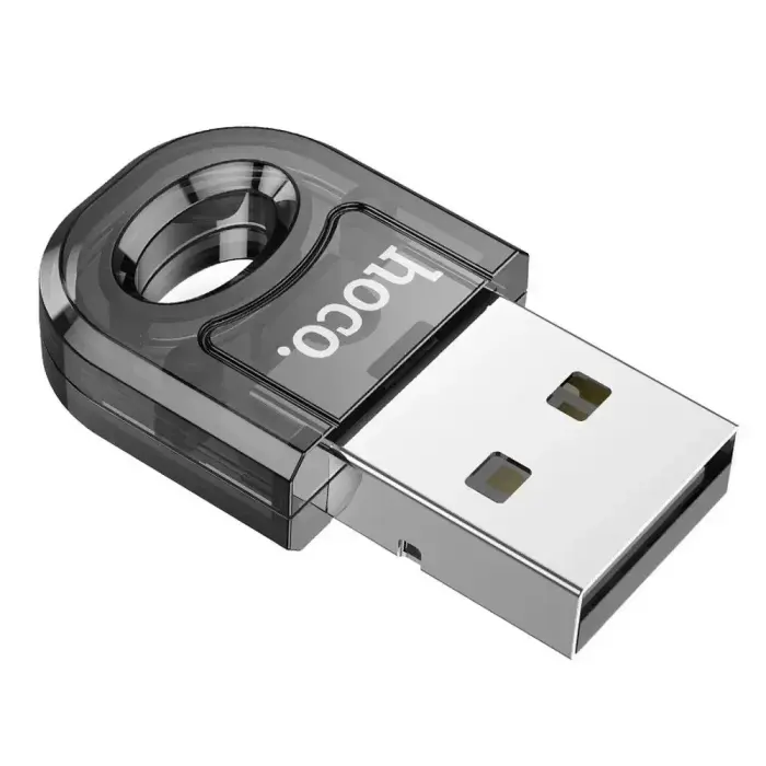 Adapter USB A bluetooth Hoco UA28 transparent black Photo