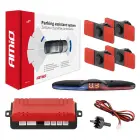 Parking assistant system MAX LED 4 sensor black inside mount 16,5mm — Photo 1