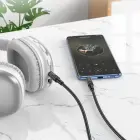 Cable AUX Jack 3,5 mm to Jack 3,5 mm Hoco 1,2 m UPA27 black Photo