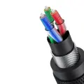 Ugreen cable AUX mini jack 3.5mm cable (male) - 3.5mm mini jack (male) 2m black (AV183) Фото num