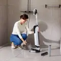 UWANT D100 17000Pa Upright Vacuum Cleaner with Mopping Function and Charging Station - White Фото num