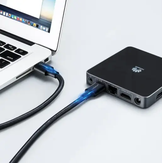 Ugreen USB 2.0 (vīriešu) - USB 2.0 (vīriešu) kabelis 1 m melns (US128 10309) Foto 7