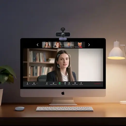 Ugreen USB 4K Ultra HD Webcam - Gray Photo