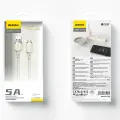 Dudao L7SM провод для передачи данных и зарядки | USB-A на Micro USB | 5A | 1m | бежевый Фото num