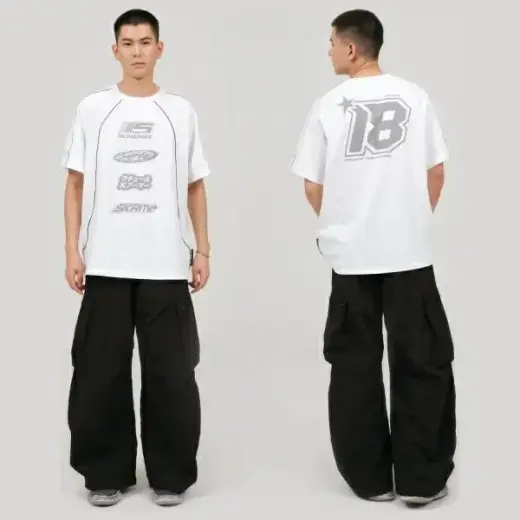 T-shirt Skinarma Delta M white Фото num