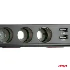 Extension socket with voltmeter AMIO-03781 — Photo 8