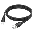 Borofone Cable BX86 Advantage - USB to Micro USB - 2,4A 1 metre black Foto 3