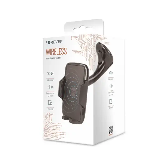 Forever inductive 10W car holder U-17 black Photo