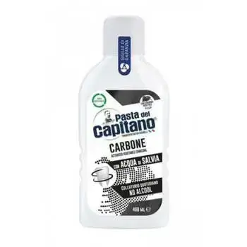 Pasta Del Capitano Charcoal Mouthwash Mouthwash 400 ml