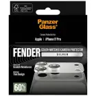Tempered glass for lens PanzerGlass Fender Camera Protector for iPhone 17 Pro silver Foto 5