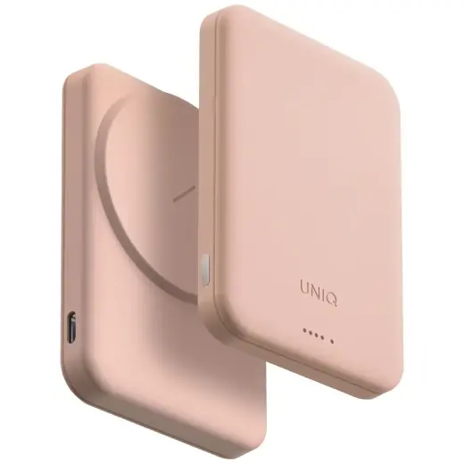 Powerbank UNIQ Lyden Lexa Magnetic       5000mAh PD USB-C MagSafe pink Foto 2