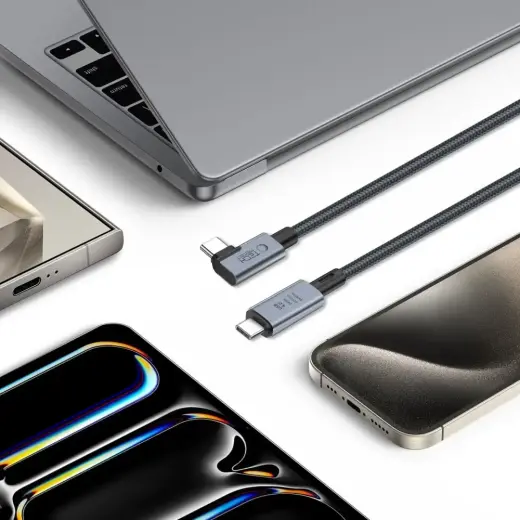 Tech-Protect UltraBoost Max провод для передачи данных и зарядки | USB-C на USB-C | 240W | 1.5m | серый Фото num