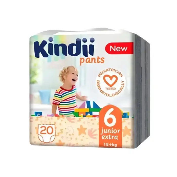 Diapers Kindii junior extra size 6 (15+kg) 20 pcs.