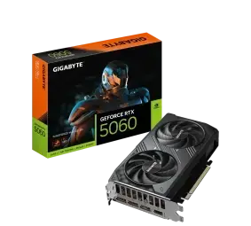 Videokarte Gigabyte GeForce RTX 5060 WINDFORCE MAX OC 8G