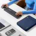 Tech-Protect Defender Laptop Bag 13-14 - Navy Blue Photo