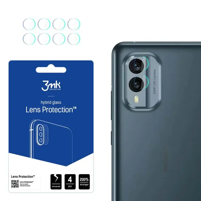 Nokia X30 - 3mk Lens Protection™ screen protector Foto 1