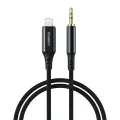 Choetech AUX009 Lighting | mini jack 3.5mm cable 2 m - black Photo
