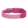 Classic Dog collar with QR code Waudog size L pink Foto 2