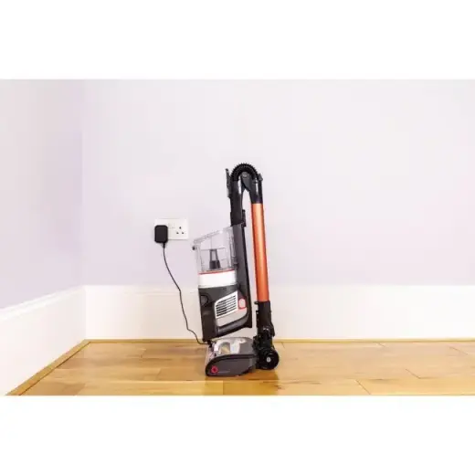 Shark bezvadu spieķa tipa putekļsūcējs, pelēks/oranžs Foto 4