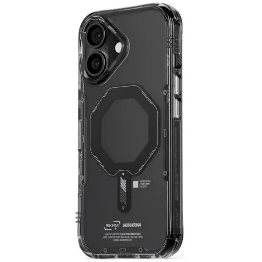 Skinarma Saido Case for iPhone 17 Magnetic Charging Black Foto 2