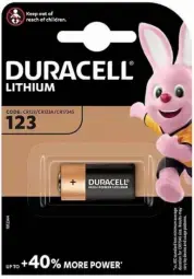 Duracell CR123A | 3V Батарейка  (EU Blister)