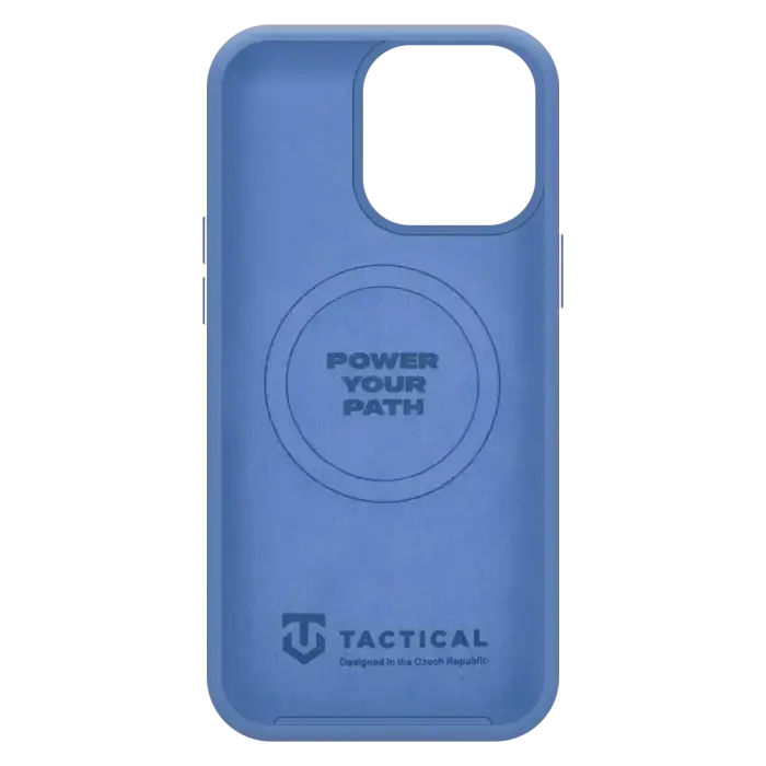Tactical MagForce Velvet Smoothie 2.0 phone case with MagSafe support for iPhone 13 Pro blue