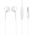 Dudao X10S wired in-ear headphones 3.5mm mini jack 1.15m - white Foto 1