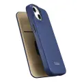 iCarer CE Premium Leather Folio Case iPhone 14 Plus Magnetic Flip Leather Folio Case MagSafe Blue (WMI14220715-BU) — Photo 20