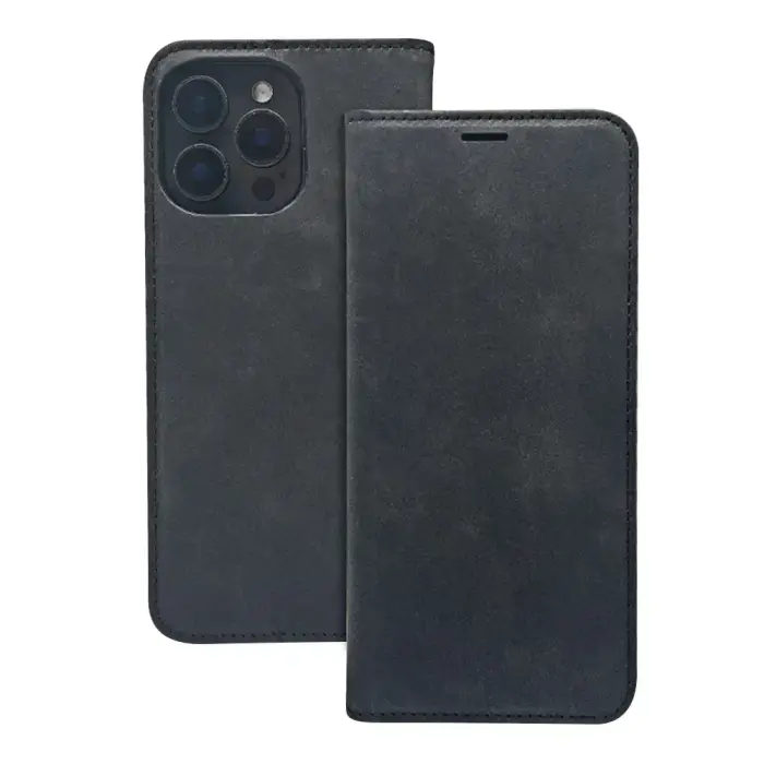 Smart Suede case for Honor 600 lite black