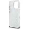 Case Karl Lagerfeld IML Karl Script Pattern MagSafe for iPhone 16 Pro white — Photo 7