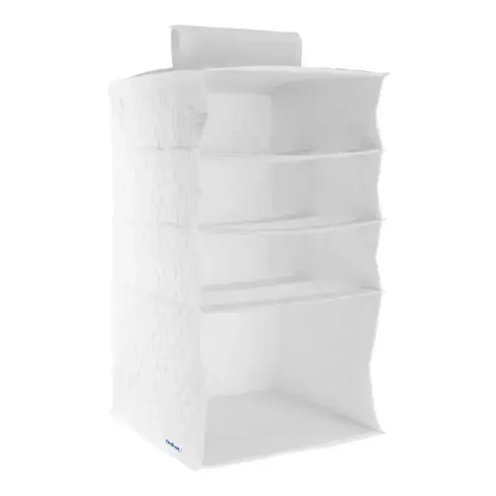 Hanging organizer with 4 shelves 30x30x50cm Cotton